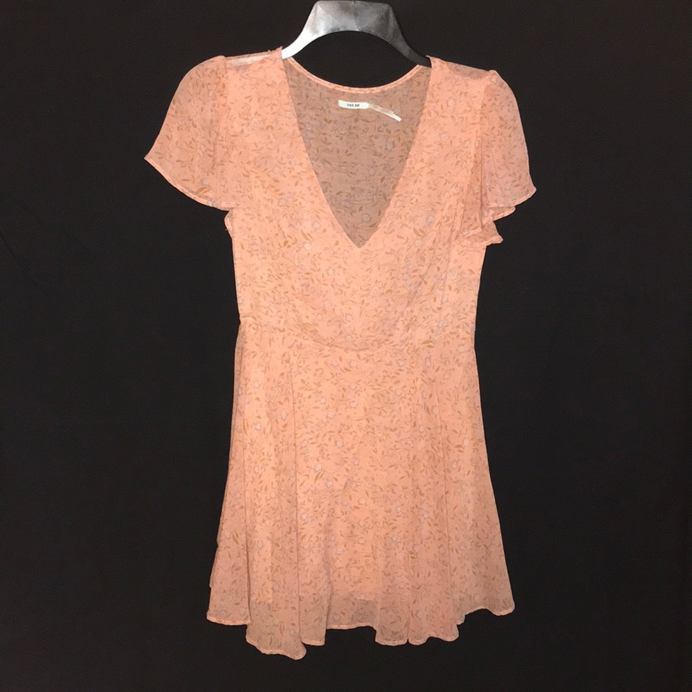 Light pink mini dress